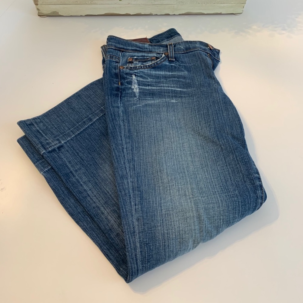 👖 Blue 2 Cropped Jeans - Picture 8 of 13